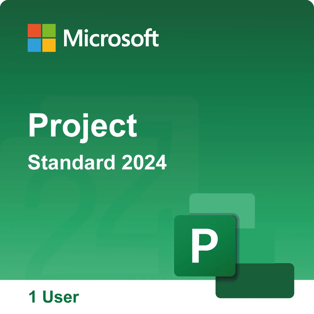 Microsoft Project Standard 2024 1PC [BIND] Product Key Image